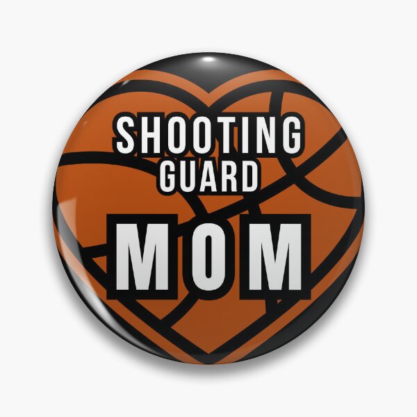 Artikelvorschau, Shooting Guard Mom – Basketball-Herzdesign für stolze Sportmütter entworfen und verkauft von made4noise.