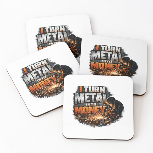 Item preview, I Turn Metal Into Money Welding T-Shirt designed and sold by Lechian Graphic.