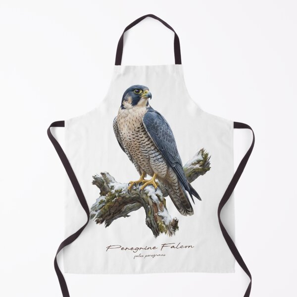 Item preview, Peregrine Falcon on Snow Covered Tree designed and sold by Takeda-art.