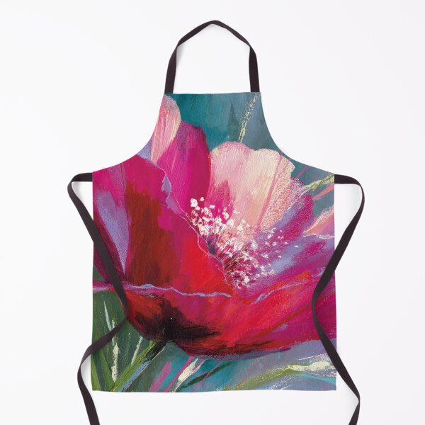 Item preview, Textured Acrylic Red Poppy Blossom Painting designed and sold by Paolo-Bandal.