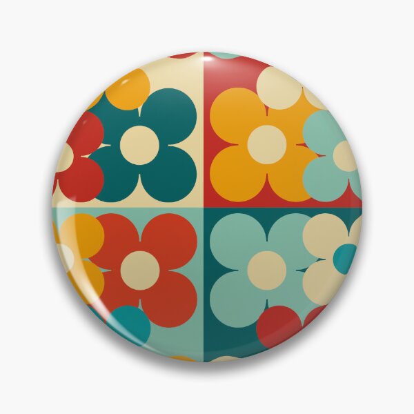 Item preview, Retro colourful Flower composition  designed and sold by StefanStudioArt.