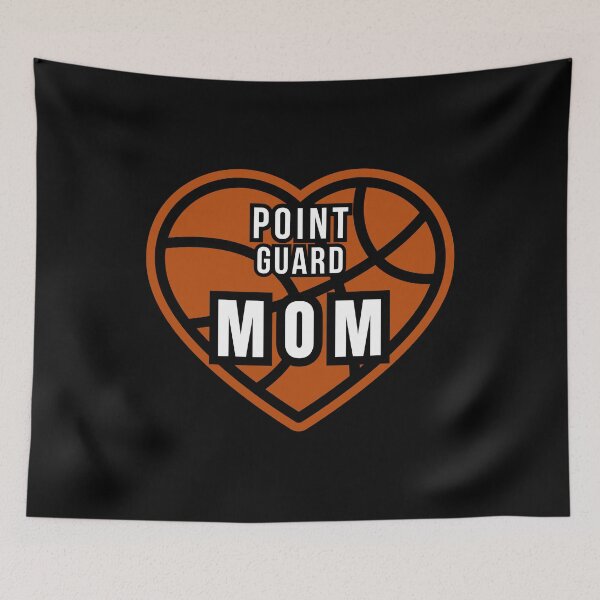 Item preview, Point Guard Mom – Basketball Heart Design for Proud Sports Moms designed and sold by made4noise.