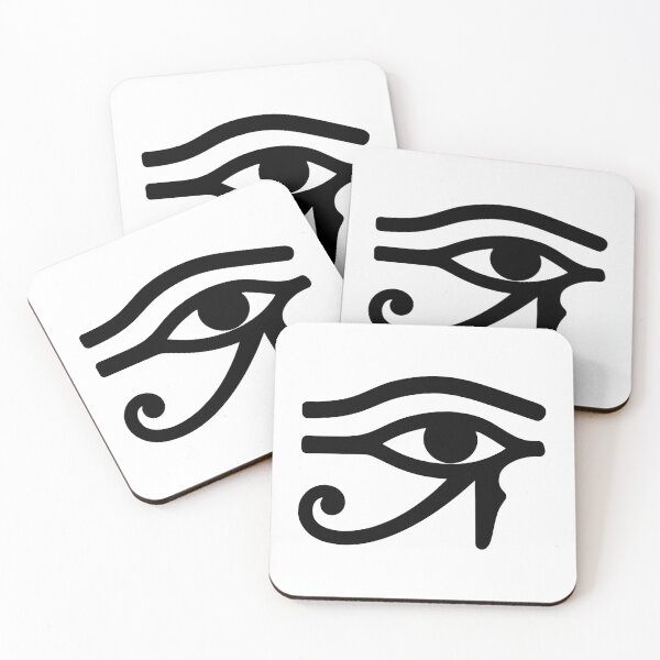 Item preview, Ancient Egyptian Eye of Ra Silhouette Tribal Vector Art designed and sold by FlatInkStudio.