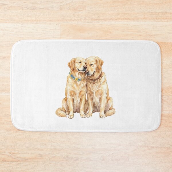 Item preview,  Two Golden Retriever Couple Love designed and sold by SOUFIANE1991.