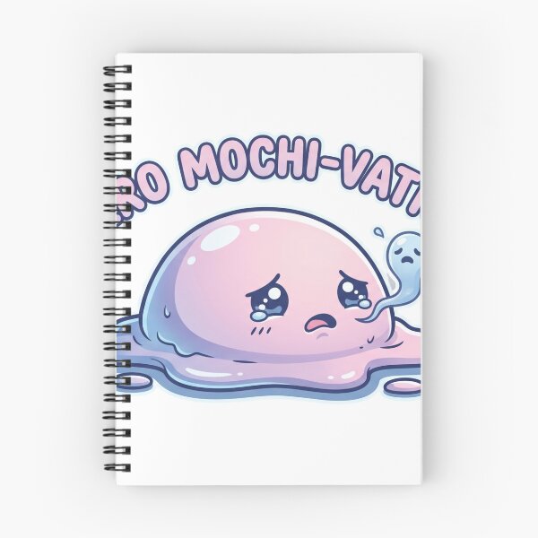Item preview, Mochi-vation Funny Sluggish Mochi Demotivational designed and sold by Shirt-Otakus.