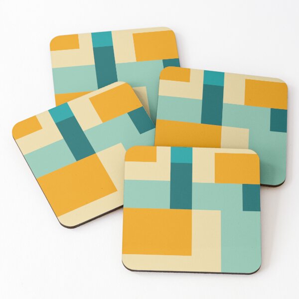 Item preview, Abstract Geometric Pattern 94 – Modern Mid Century Style Design designed and sold by StefanStudioArt.