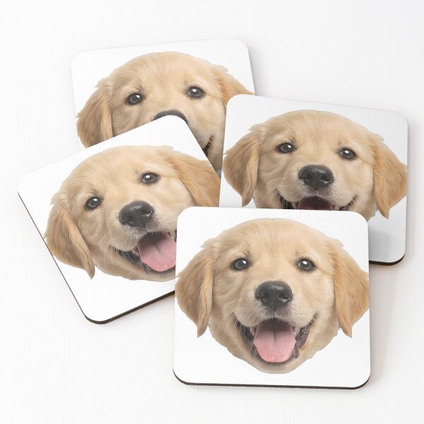 Item preview, Happy Golden Retriever – Super Excited Puppy Face designed and sold by Happy_Animal.