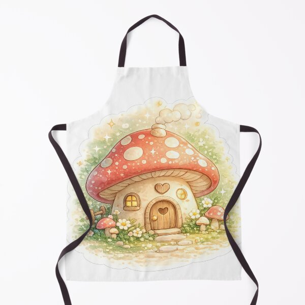 Item preview, Cozy Mushroom House designed and sold by SaphireArt.