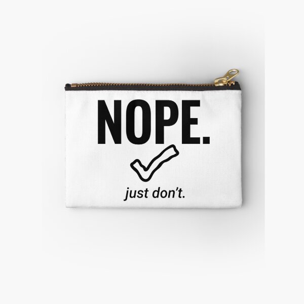 Item preview, NOPE Just Don't Funny Anti-Motivation Parody designed and sold by ⭐Anistore⭐.