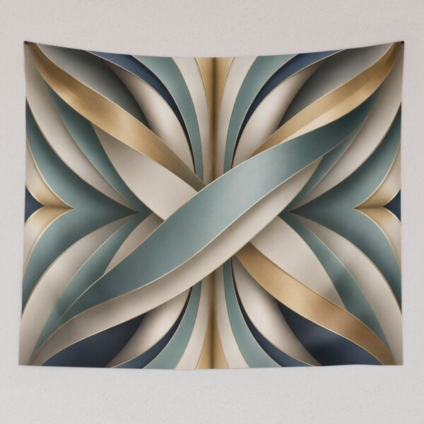 Item preview, Teal Gold Symmetry designed and sold by Bellassi.