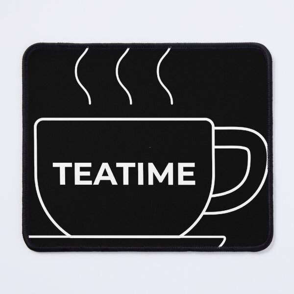 Item preview, Tea Time Aesthetic Line Art Teacup, white designed and sold by ZorianArt.