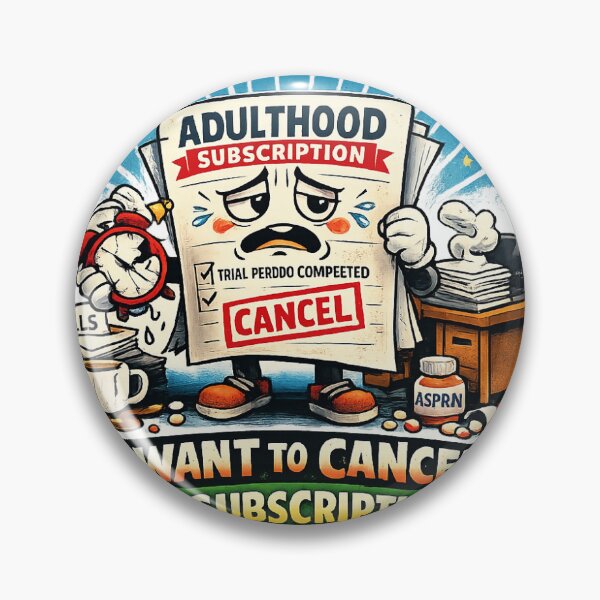Item preview, Adulthood Subscription  designed and sold by RoyalMob.