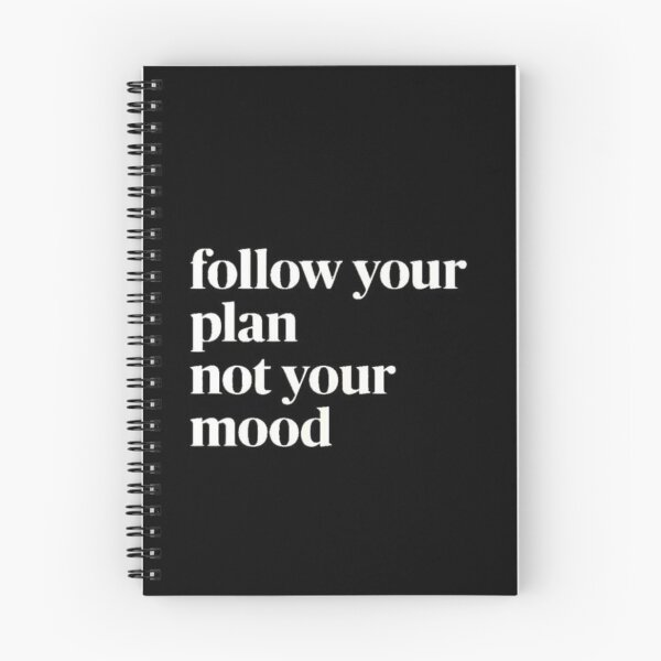 Item preview, Follow your plan, not your mood designed and sold by ArtLGhh.