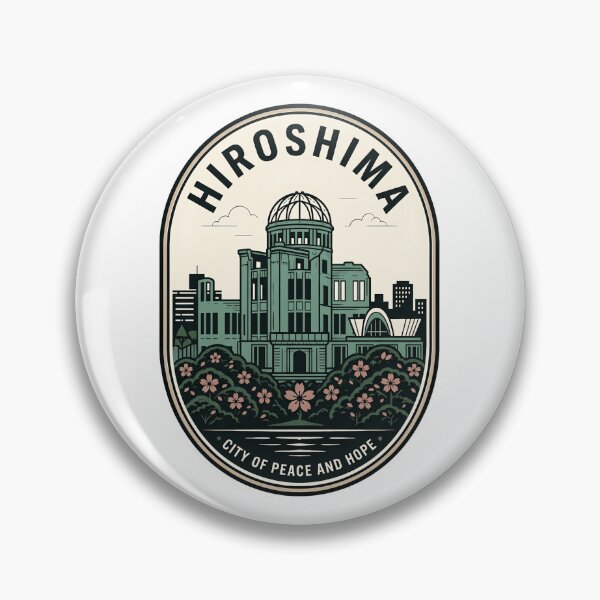 Item preview, Vintage Hiroshima A-Bomb Dome Japanese Peace Memorial designed and sold by k3rstman1.