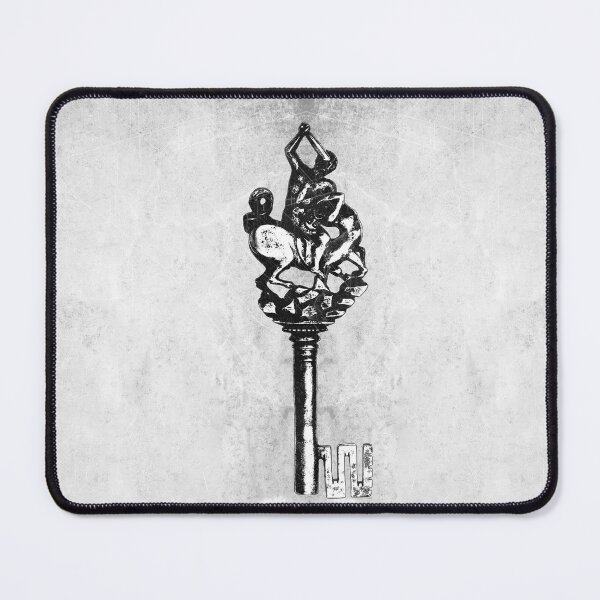 Item preview, 16th Century Centaur Battle Iron Skeleton Key designed and sold by Ghoul Enterprises.