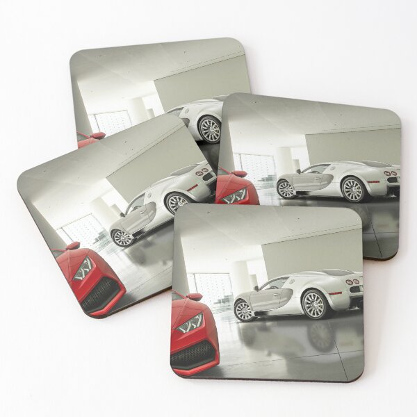 Item preview, Bugatti Veyron 16.4 White Hypercar in Luxury Showroom designed and sold by 1001T-Shirt.