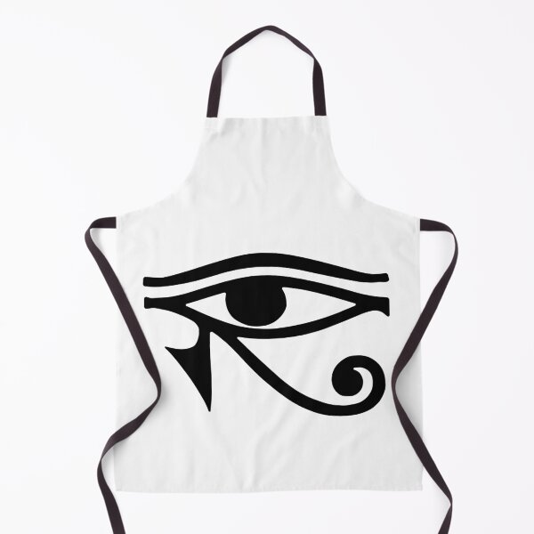Item preview, Protection Amulet Eye of Horus Black Ink Tattoo Design designed and sold by FlatInkStudio.
