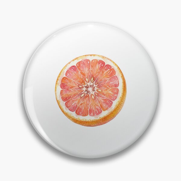 Item preview, Summer Watercolor Grapefruit Slice Illustration designed and sold by SOUFIANE1991.