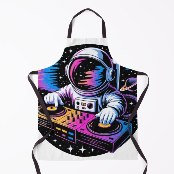 Item preview, Galactic Bass Voyager – EDM Spaceman Music Artwork designed and sold by Johnny Holiday.
