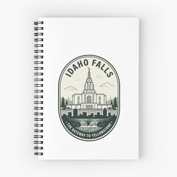 Item preview, Idaho Falls Idaho Temple Gateway to Yellowstone designed and sold by k3rstman1.