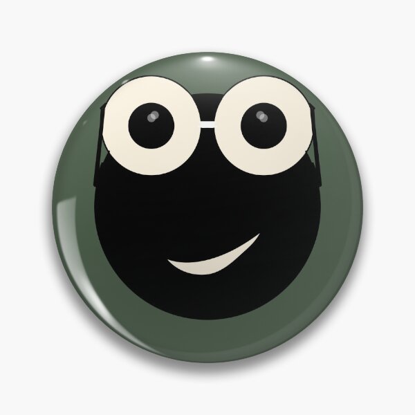 Item preview, Minimalist Cute Black Mascot Design designed and sold by SahmatArt.