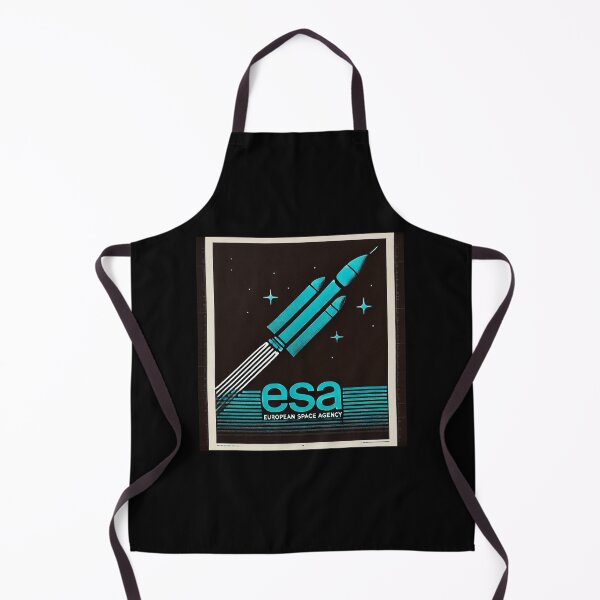 Item preview, European Space Agency Inspired Retro Space Exploration Emblem Design designed and sold by TEEJAMBOREE.