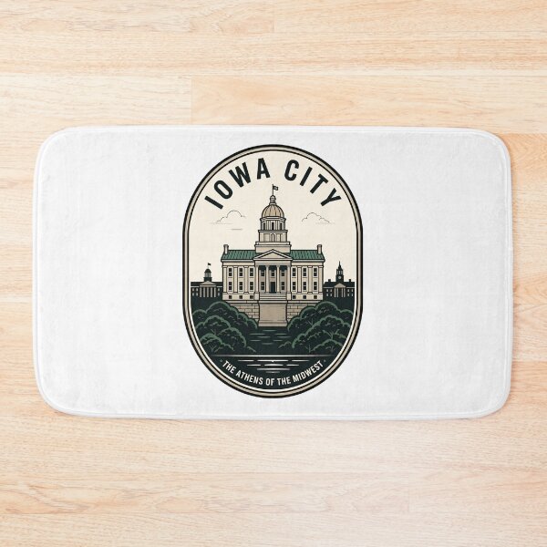 Item preview, Vintage Iowa City Old Capitol Building Badge designed and sold by k3rstman1.