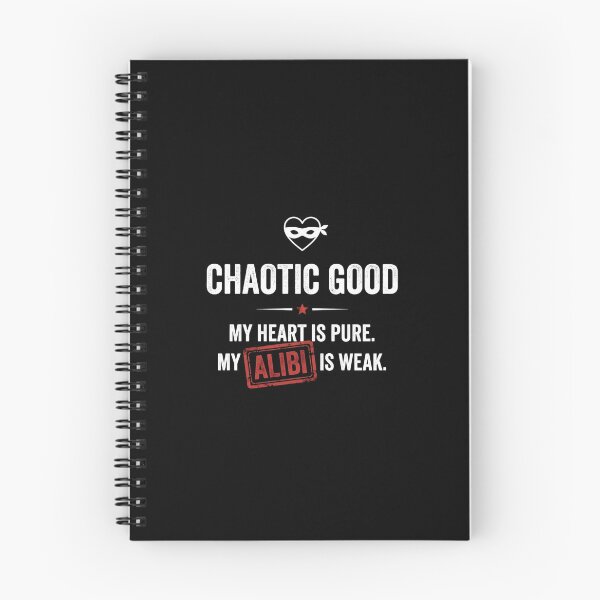 Item preview, Chaotic Good My Heart Is Pure My Alibi Is Weak designed and sold by Fenay Designs.