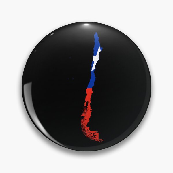 Item preview, Chile Flag Map designed and sold by DreamBrushy.