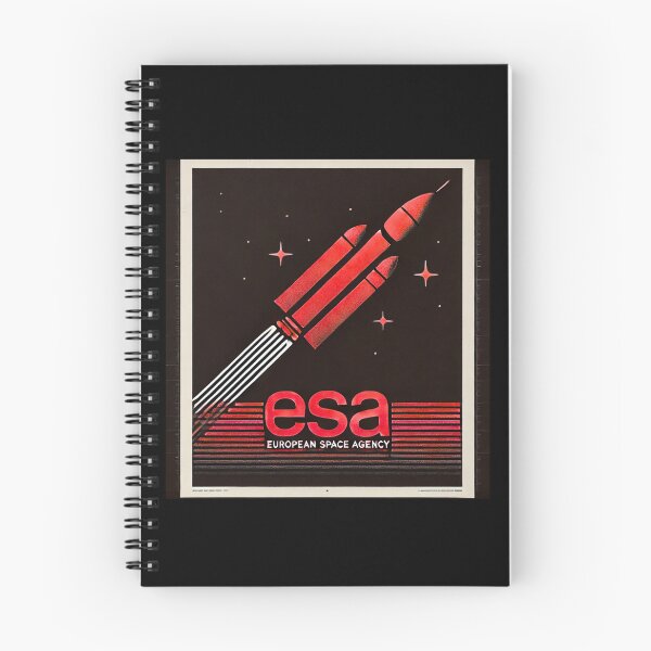 Item preview, European Space Agency Inspired Retro Space Exploration Emblem Design designed and sold by TEEJAMBOREE.