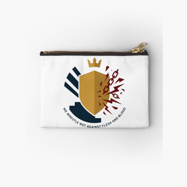 Item preview, Ephesians 6:12 Armor of God shield crown emblem designed and sold by FunFitLife Studio.