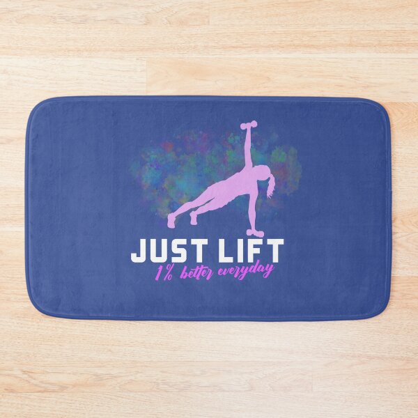 Item preview, Just Lift 1% better everyday weightlifting women designed and sold by RadiantRebelCo.
