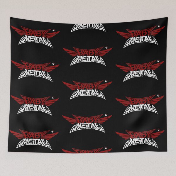 Item preview, Babymetal Style Distressed Angel Wings Heavy Metal Jrock designed and sold by 1001T-Shirt.