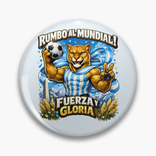 Item preview, Argentina Puma World Cup Fan Art designed and sold by Retro Arabica.