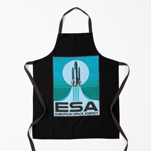 Item preview, European Space Agency Inspired Retro Space Exploration Emblem Design designed and sold by TEEJAMBOREE.