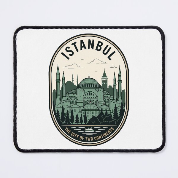 Item preview, Vintage Istanbul City of Two Continents Skyline designed and sold by k3rstman1.
