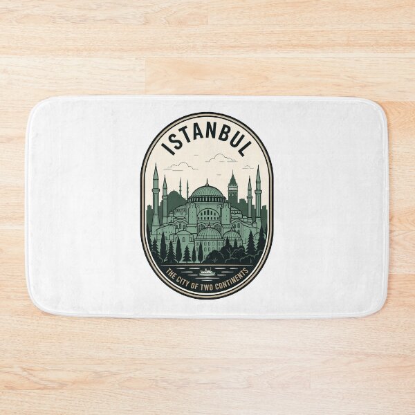 Item preview, Vintage Istanbul City of Two Continents Skyline designed and sold by k3rstman1.