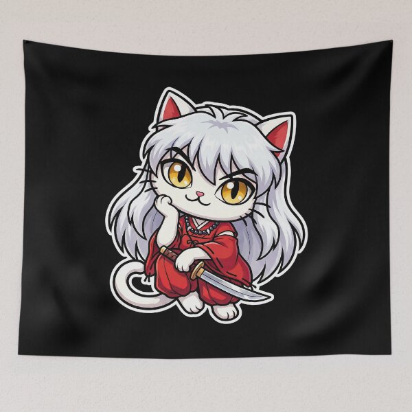 Item preview, inuyasha parody cosplay kawaii  designed and sold by CuteKats.