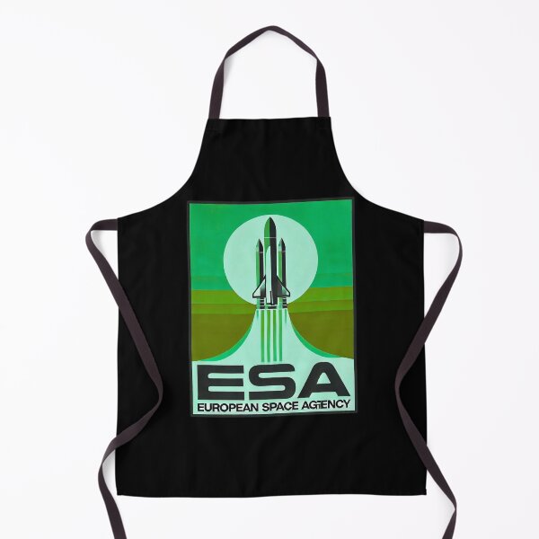 Item preview, European Space Agency Inspired Retro Space Exploration Emblem Design designed and sold by TEEJAMBOREE.