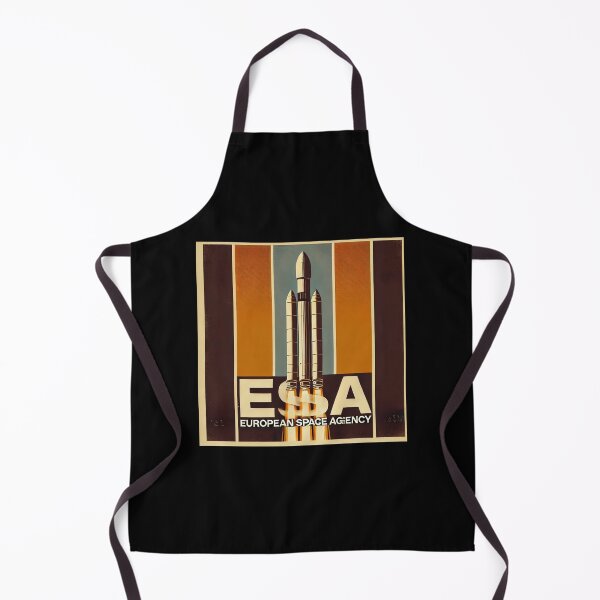 Item preview, European Space Agency Inspired Retro Space Exploration Emblem Design designed and sold by TEEJAMBOREE.
