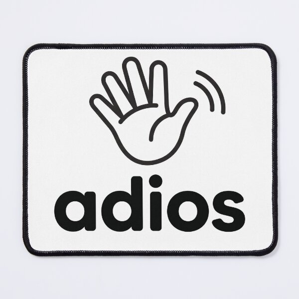 Item preview, Adios Funny Goodbye Wave Parody Design designed and sold by ⭐Anistore⭐.