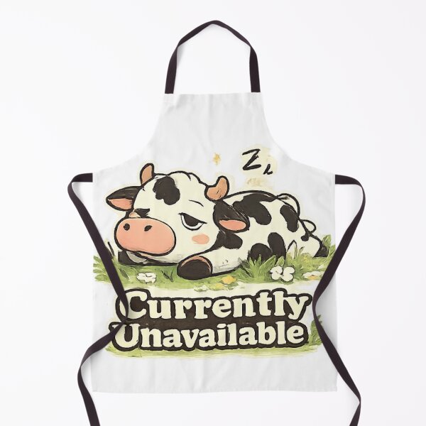 Item preview, Currently Unavailable Funny Cute Sleepy Cow designed and sold by Northline Creative.