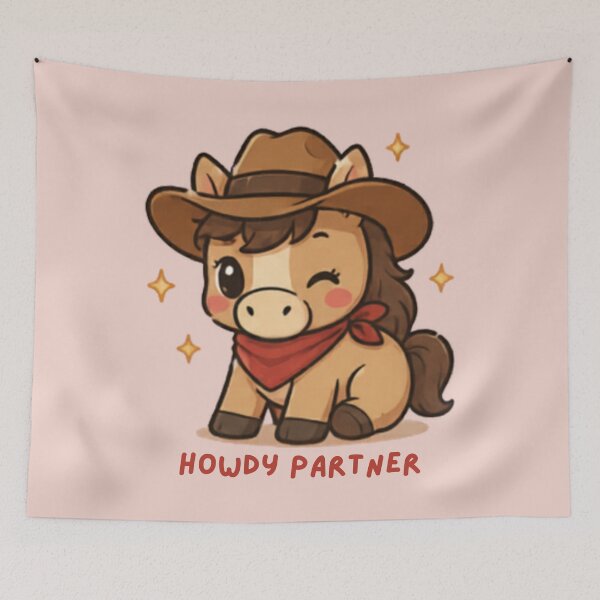 Item preview, Howdy Partner Pony designed and sold by MellowMunchkins.