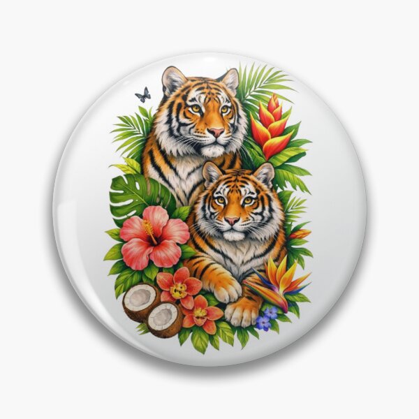 Item preview, Majestic tropical tigers designed and sold by CHRIST5000.