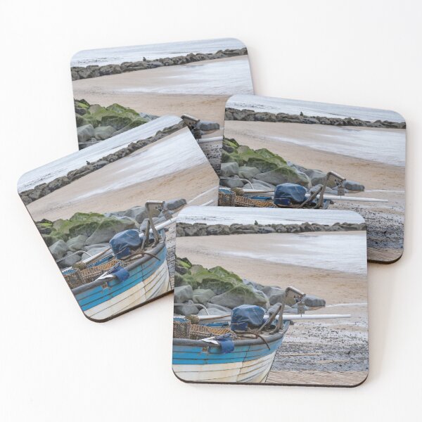 Item preview, Fishing boat on Sheringham beach, Norfolk coast designed and sold by yackers1.