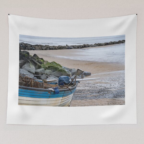 Item preview, Fishing boat on Sheringham beach, Norfolk coast designed and sold by yackers1.