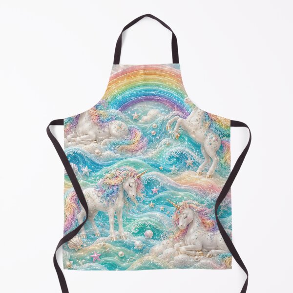 Item preview, Unicorn and rainbow pattern designed and sold by Heaven1111.