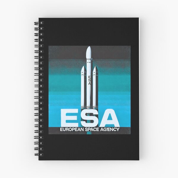 Item preview, European Space Agency Inspired Retro Space Exploration Emblem Design designed and sold by TEEJAMBOREE.