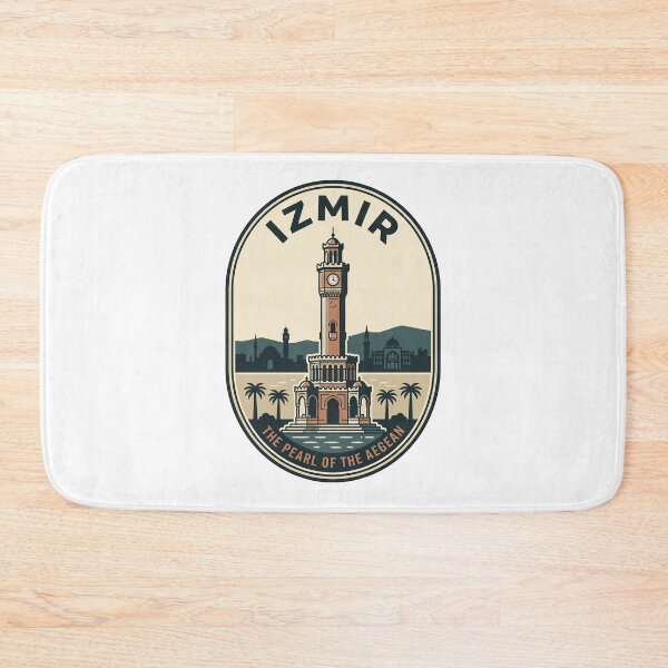 Item preview, Izmir Clock Tower Pearl of the Aegean Vintage designed and sold by k3rstman1.