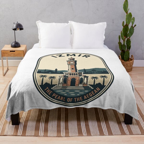 Item preview, Izmir Clock Tower Pearl of the Aegean Vintage designed and sold by k3rstman1.